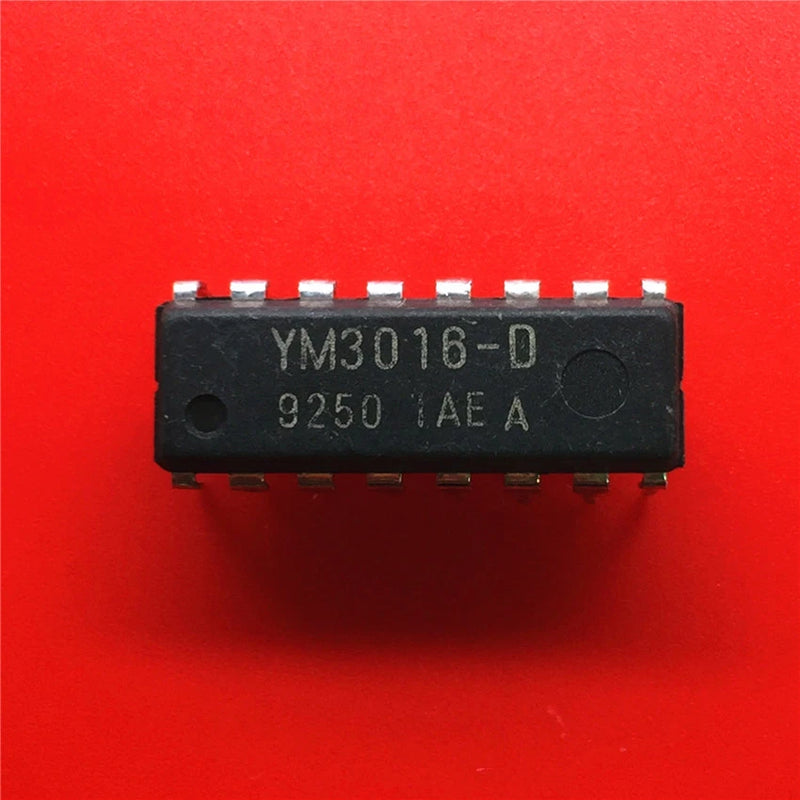1PCS  YM3016-D   12-Bit Digital-to-Analog Converter - 2-Ch.serial&binary input