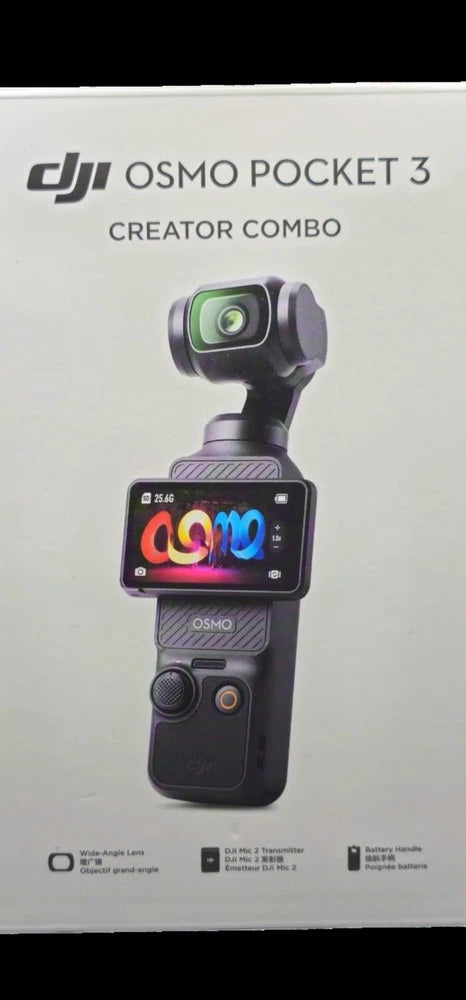 DJI Osmo Pocket 3 Creator Combo 4K + 512GB Samsung Pro Plus + Tilta Handle + CIB