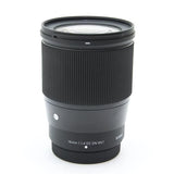 Sigma 16mm F/1.4 DC DN Contemporary (for Fujifilm X / APS-C) -Near Mint- #149
