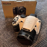 Fujifilm FINEPIX S4500 Digital Camera White with 4GB SD Card Bundle