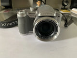 Panasonic Lumix DMC-FZ7 12X Zoom 6MP Digital Camera Silver with Hood +