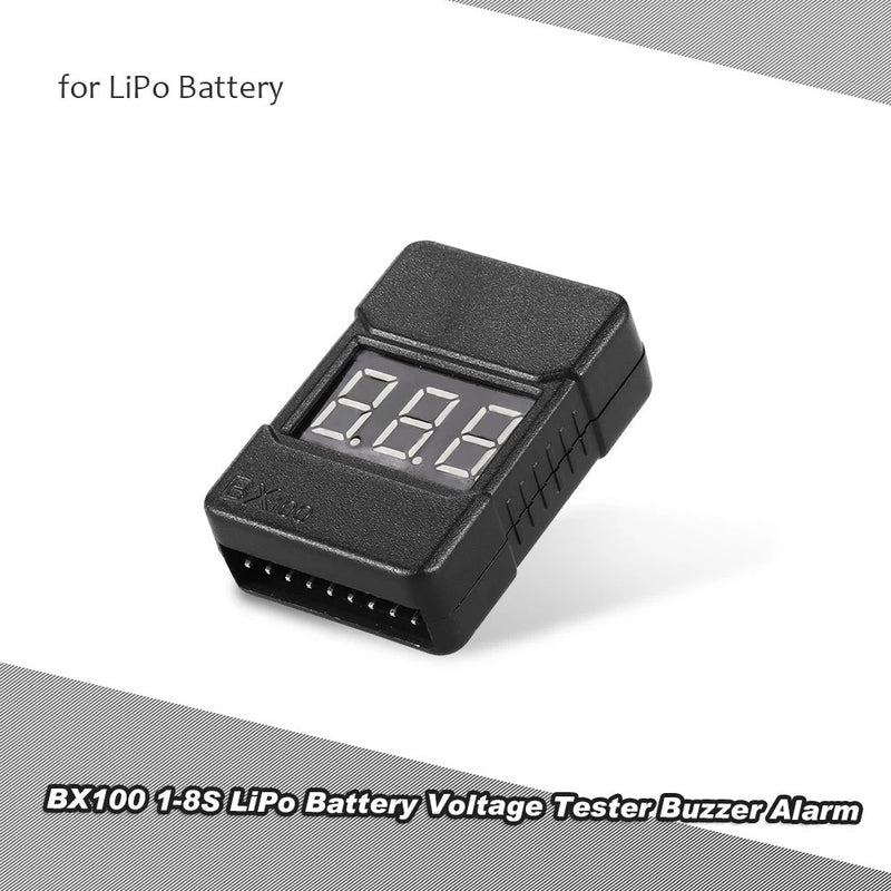 BX100 LiPo Battery Tester Voltage Alarm For RC Quadcopter NUSH