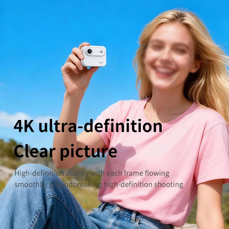 4K Sports Action Camera Image Stabilization 360 Panorama Flip Screen Type C