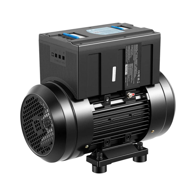 Uimoso Single to 3-Phase Rotary Phase Converter,7.5HP,21A, 208-240V Input/Output
