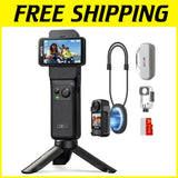 4K Pocket Camera with 7H Power, 6-Axis Stabilizer