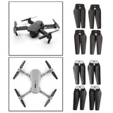 2 Pairs Replacement Foldable Propeller Props Blade for E88  RC