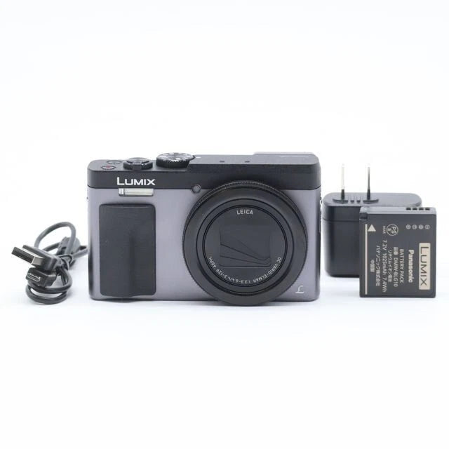 Panasonic Lumix TZ90 Siler Compact Digital Camera DC-TZ90-S #4652