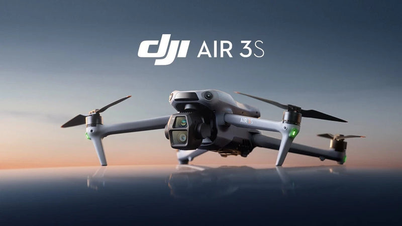 DJI Air 3S Fly More Combo (RC 2) 4K Dual-Camera Drone 1" CMOS, 45Min Flight