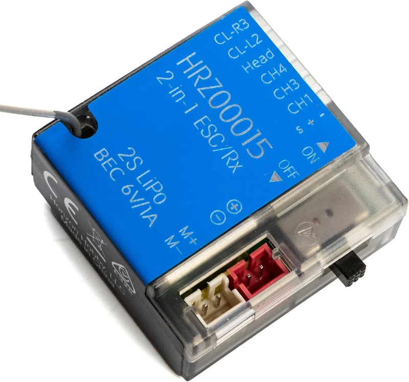 Esc/Receiver 2.4Ghz EC2 1/24 HRZ00015 Car Speed Controls & Accessories