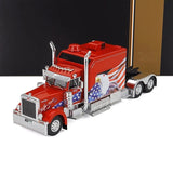 2002 PETERBILT 379 TRACTOR TRUCK 3-ASSI RED 1:64 SCALE