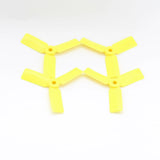NEW DALPROP BullNose Tri Blade Yellow Propeller [4pcs] : FPV Drone