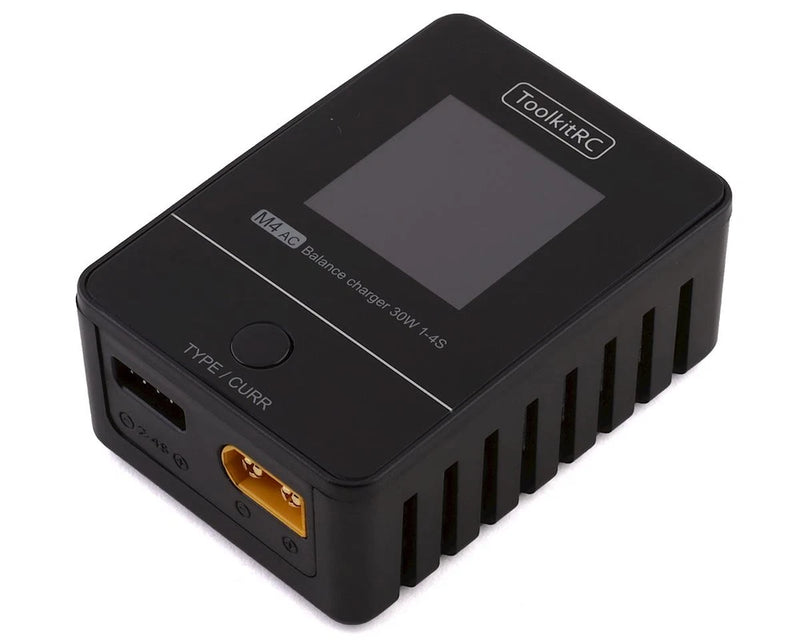 ToolkitRC M4 AC Battery Charger (4S/2.5A/25W) [TLK-M4AC-XT60] Battery
