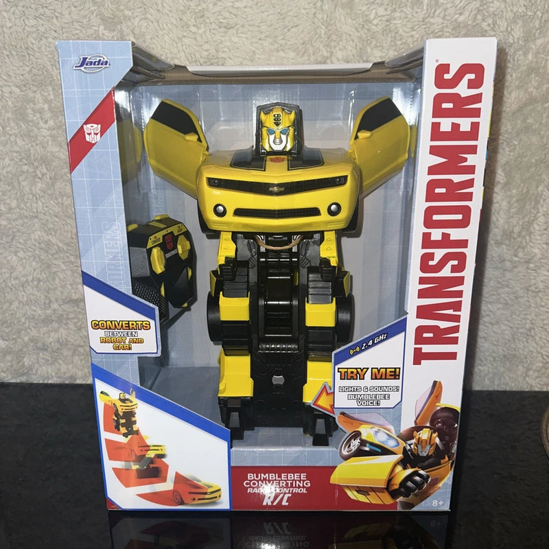 Transformers Bumblebee Converting Remote Control RC 32cm Standing Jada 36112 NEW Converter