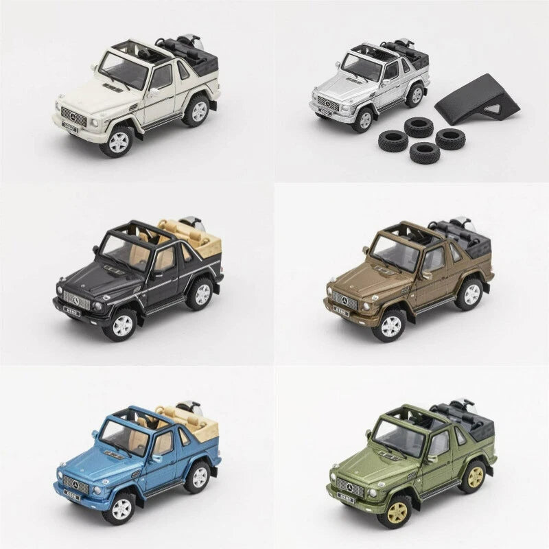 GCD 1:64 W463 2013 G500 Cabriolet Diecast Model Car