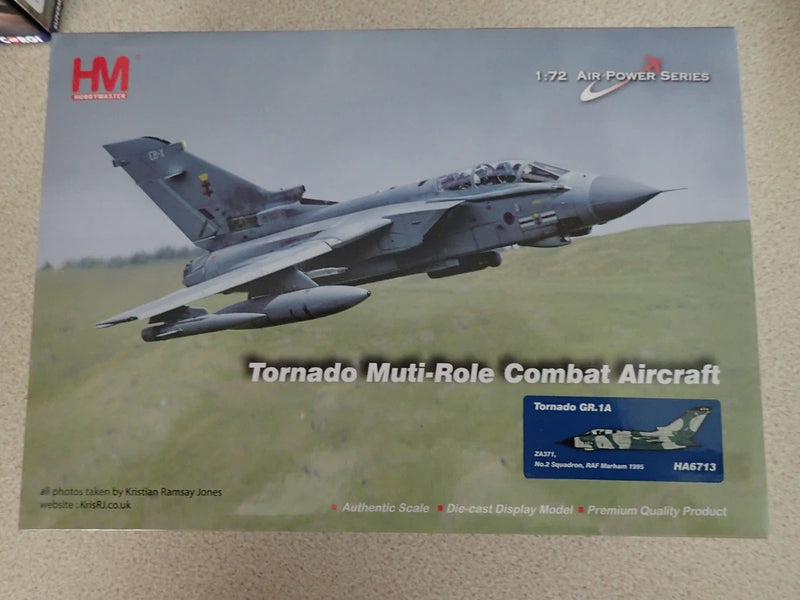 Sealed 1:72 scale Tornado GR.1A RAF model kit in presentation box
