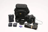Panasonic Lumix DMC-FZ7 6MP Digital Point&Shoot Camera, case, adapter, hood