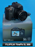 Fujifilm FinePix SL300 Compact Digital Camera Tested Working Seller Japan