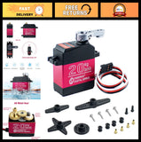 High Torque 20kg Digital Servo Metal Gears Waterproof for RC Cars, Robots, Truck