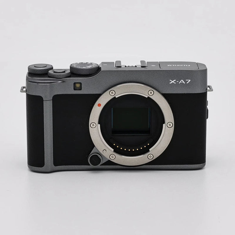 Fujifilm X-A7 24.2MP Mirrorless APS-C Camera Body Only Wi-Fi Bluetooth silver