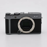 Fujifilm X-A7 24.2MP Mirrorless APS-C Camera Body Only Wi-Fi Bluetooth silver