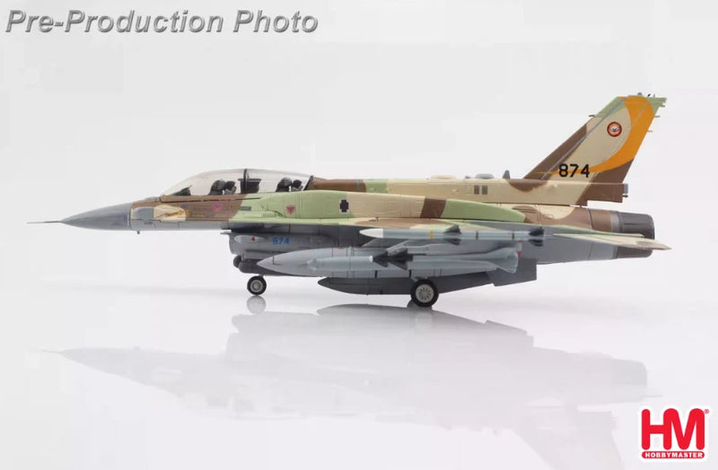Hobby Master F-16I IAF "Rising Lion" 1:72 Diecast Fighter Model HA38068