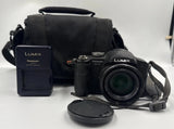 Panasonic Lumix DMC-FZ8 Digital Camera 12x Optical Zoom Battery, Charger, & Bag