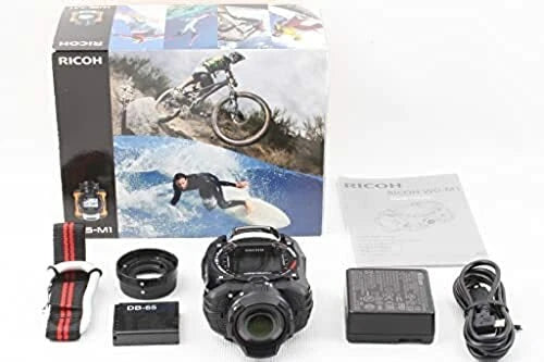 RICOH Waterproof Action Camera WG-M1 BK Black from Japan F/S USED