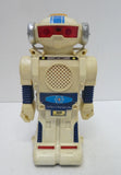 VINTAGE 1984 NEW BRIGHT MODEL 2B 2002 BATTERY OPERATED ROBOT TOY - A/F Battery