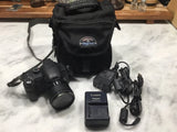 Vintage Panasonic LUMIX DMC-FZ7 6.0MP Digital Camera Black w/Batteries & Charger