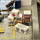 Diorama 1:64 Boxes Model Garage Workshop Props Scene Display Model Accessories