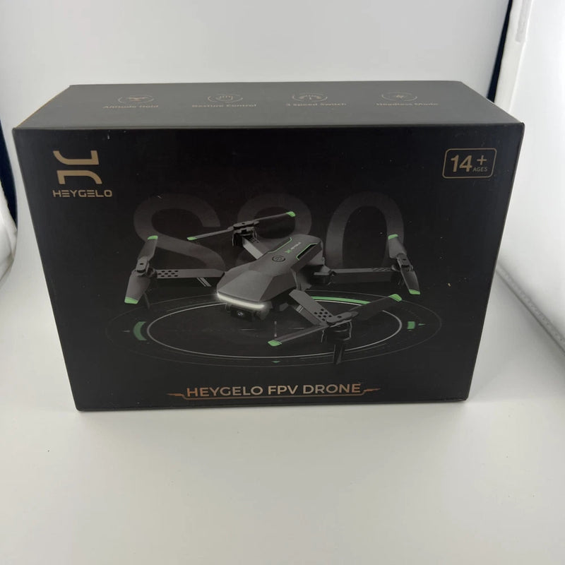 Heygelo S80 Drone with Camera for 14+ 1080P HD Mini FPV Drones. NIB