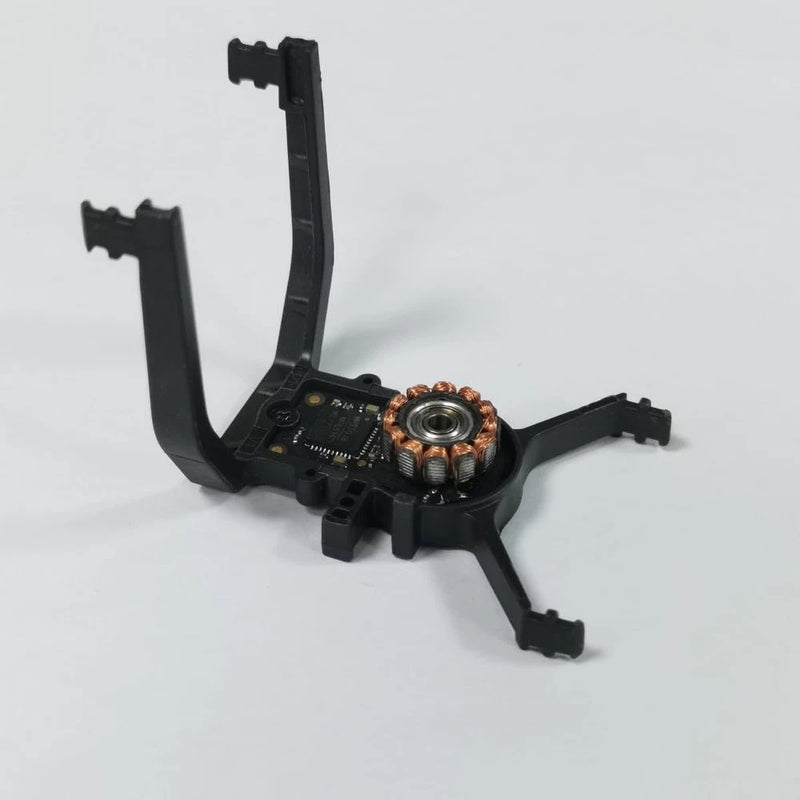 DJI gimbal camera shock damping bracket with motor, black bracket with metal bearing