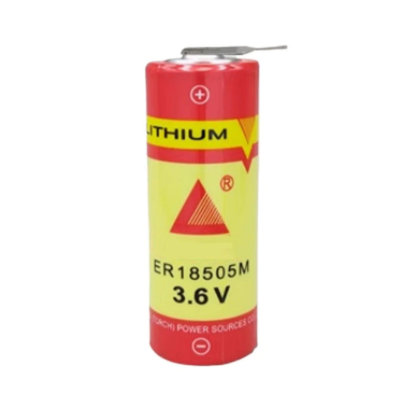 3.6V 3500mAh ER18505M Non-rechargeable Water Meter Soldering Foot Model Battery Battery