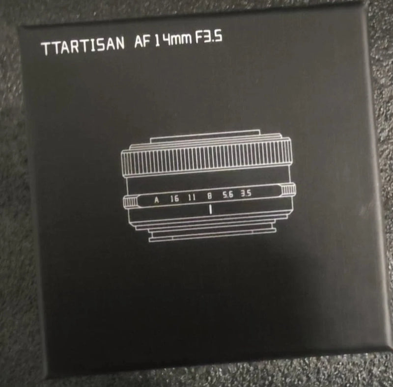 TTArtisan 14mm F3.5 APS-C Auto Focus STM Camera Lens for Fuji X-A1,X-A10,X-A2