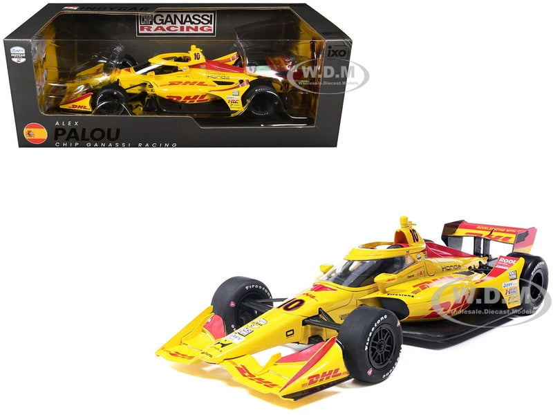 DALLARA INDYCAR #10 PALOU "DHL" NTT SERIES 2026 1/18 DIECAST BY IXO IND18046
