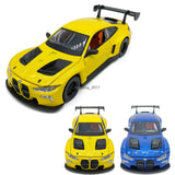 1/32 2023 M4 GT3 Model Car Metal Diecast Toy Vehicle Kids Toys for Boys Gifts Battery