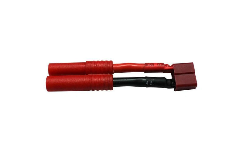 Progressive RC HXT 4MM BULLET TO FEMALE T-PLUG Connector PRCACHXFT Converter