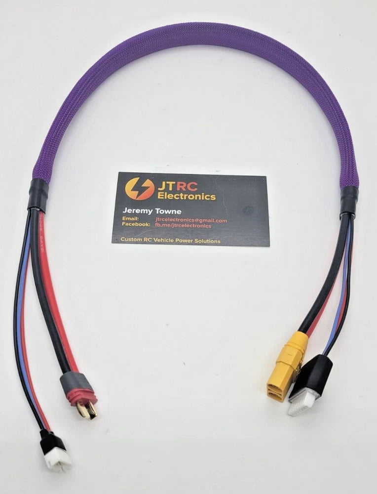 Junsi iCharger 456 S6 XT90 2s Lipo Balance Charge Lead Deans/T-Plug