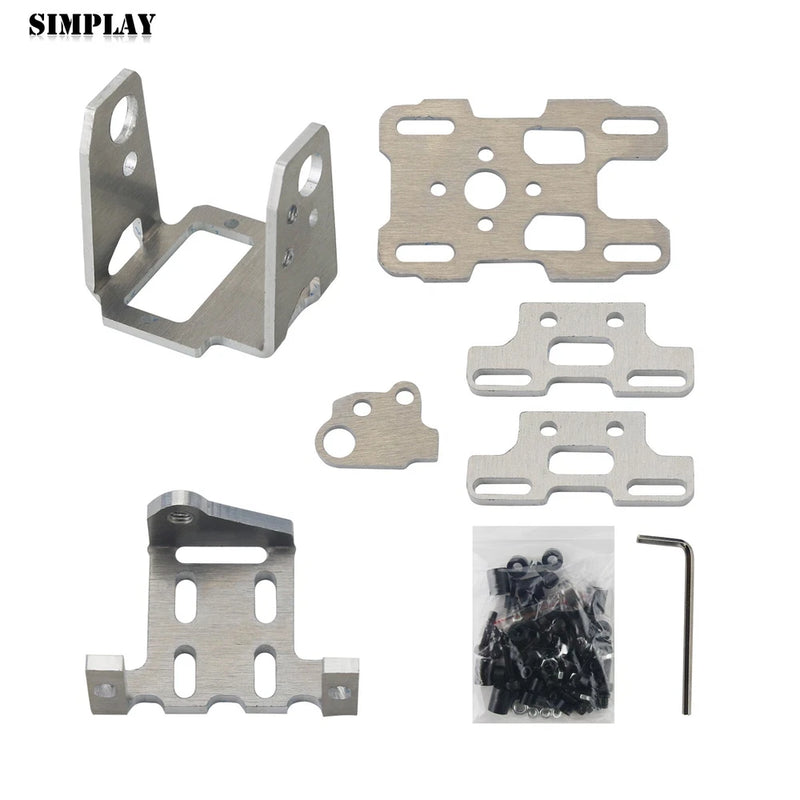 2 Axis Gimbal FPV Gimbal Drone Gimbal without Servo for Model Aeroplane Cameras