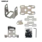 2 Axis Gimbal FPV Gimbal Drone Gimbal without Servo for Model Aeroplane Cameras