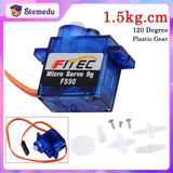 FS90 1.5kg.cm Micro Servo 9g 120?? 4.8V-6V for RC Helicopter Drone Car Robot DIY