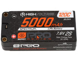 Spektrum LiPo battery, black label with 120C 5000mAh and 7.6V 2S