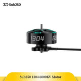 Sub250 1304 6000KV Motor Compatible with 2 2.5 3 Inch FPV Drone Build