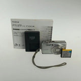 FUJIFILM FINEPIX F100 fd Silver Compact Digital Camera Excellent Condition