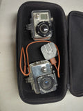 LOT OF 2 -GoPro Hero & HD With Charger For The HD No Batteries For The Hero,Case