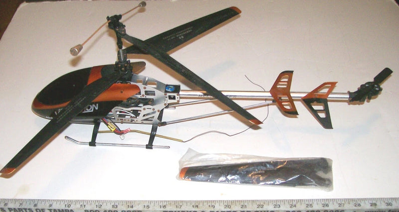 VOLITATION Metal Frame Hi-Speed R/C Helicopter RC; Sold CHEAP, Needs TLC