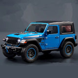 1:18 Jeeps Wrangler Rubicon Alloy Car Model Diecasts Metal Off-Road Vehicles Car