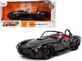 1965 SHELBY COBRA 427 S/C BLACK 1/24 DIECAST MODEL CAR BY JADA 32704