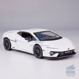 1/32 Lamborghini Temerario Model Car Diecast Toy Vehicle Collection Gift White Battery
