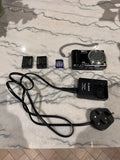 Panasonic Digital Camera Lumix DMC-TZ10 Tested & working + 2x battery & charger